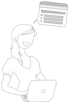 Product Feedback Surveys Illustration