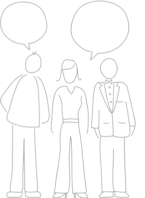 Ilustración de las encuestas de satisfacción del cliente